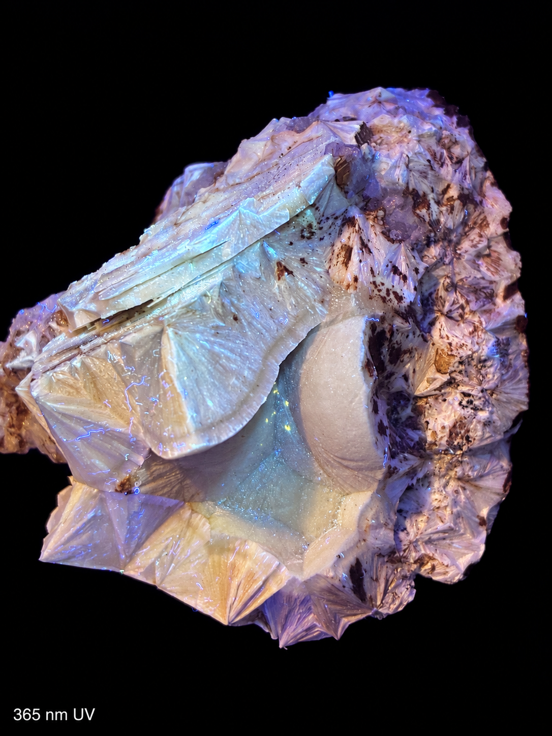 Stilbite & Heulandite on Matrix — Unst, Shetland Islands, Scotland