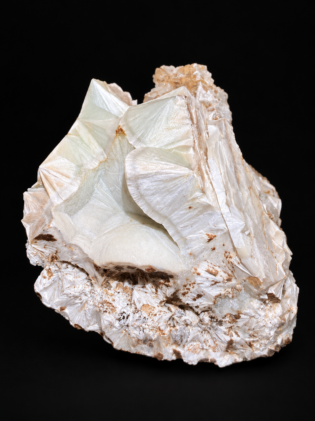 Stilbite & Heulandite on Matrix — Unst, Shetland Islands, Scotland
