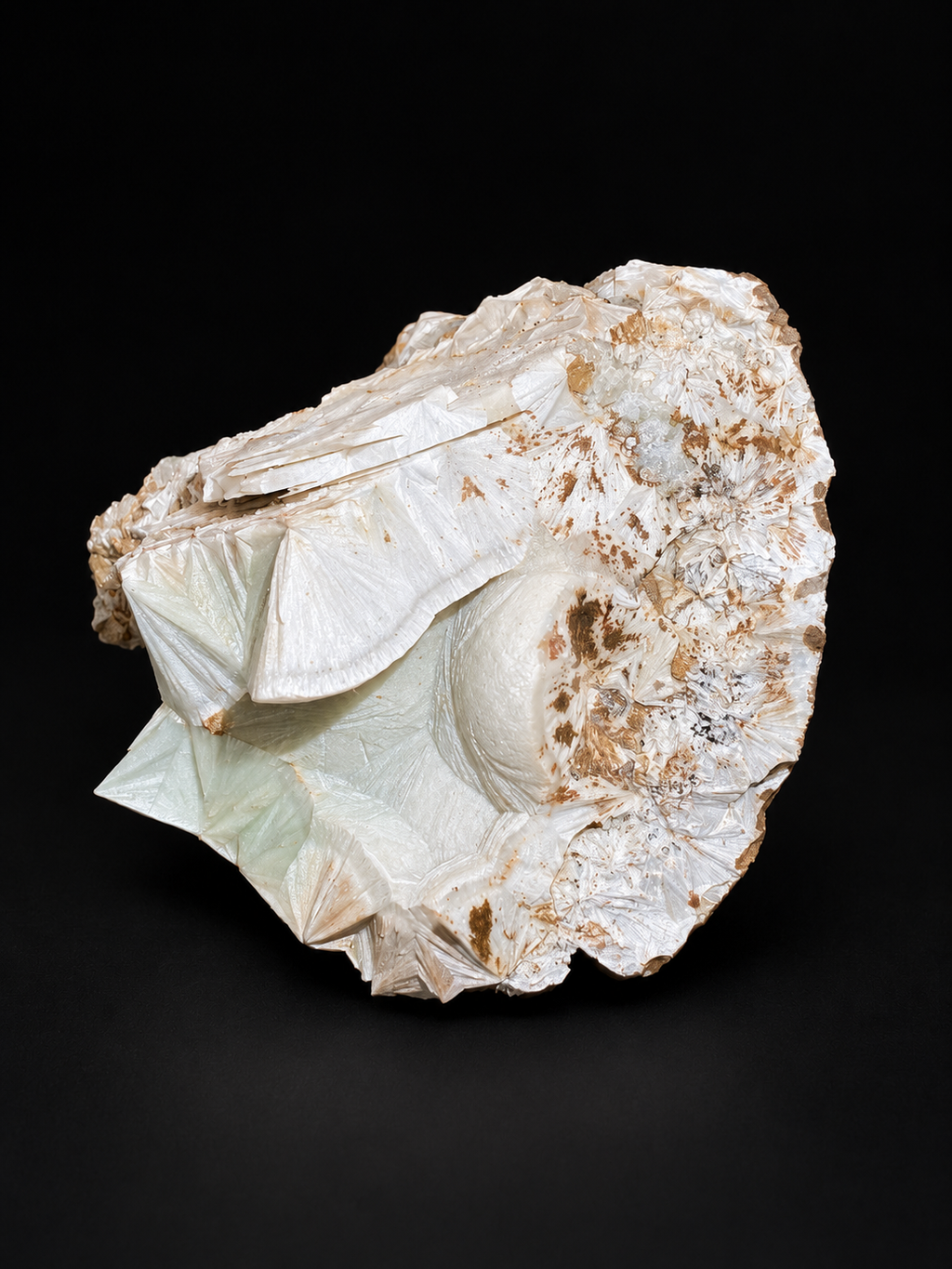 Stilbite & Heulandite on Matrix — Unst, Shetland Islands, Scotland