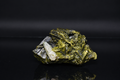Green Tourmaline with Quartz — Vibrant Olive Green | Madagascar