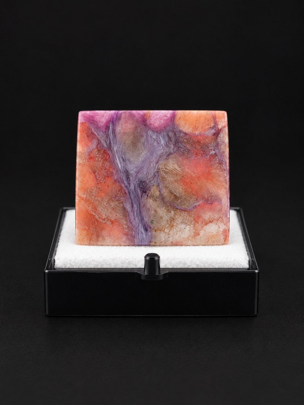 Fluorescent Charoite Specimen — Siberia, Russia | UV Reactive | 0.6 oz