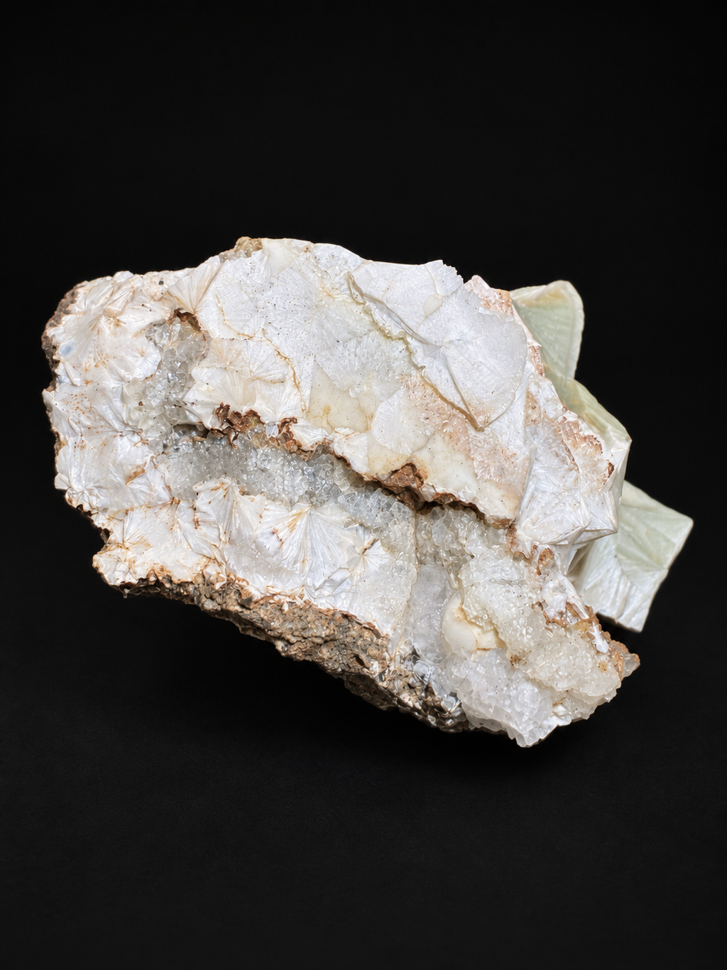 Stilbite & Heulandite on Matrix — Unst, Shetland Islands, Scotland