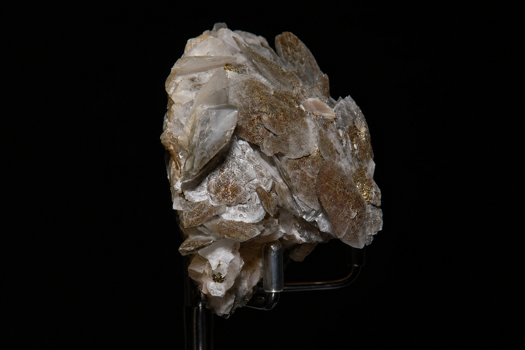 Calcite with Pyrite, Chalcopyrite, Goethite & Limonite – Daye Mine, China