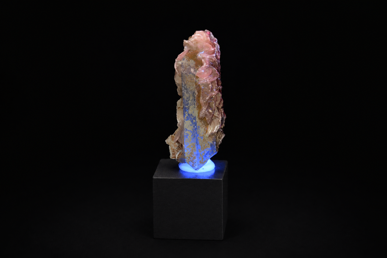 Scheelite with Calcite, Sphalerite, Galena & Quartz – Huanggangliang Mine, China