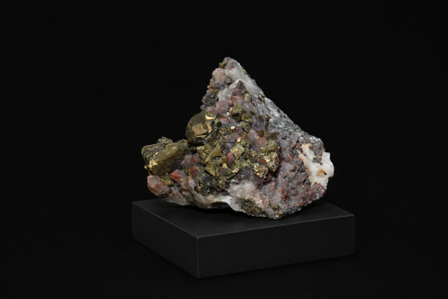 Red Quartz & Chalcopyrite Multi-Mineral – Jiangxi, China